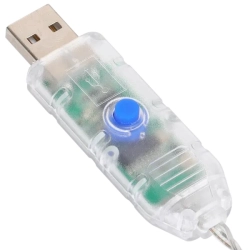 Wąż świetlny USB sterowanie pilotem+muzyką+aplikacją Φ5mm, RGBIC, 5m